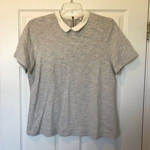 J. Crew peter-pan collared shirt